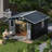 Outdoor Storage Shed, Protective Film, Four Daylight Windows Lockable Doors,A Practical And Thoughtful Gift,Two Colors Can Be Freely Selected Storage Sheds-124385896-124385895