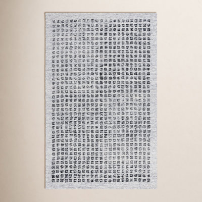 Everdine Hand-Tufted Geometric Wool Rug