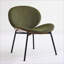 Fauteuil d'appoint simple Mid-Century