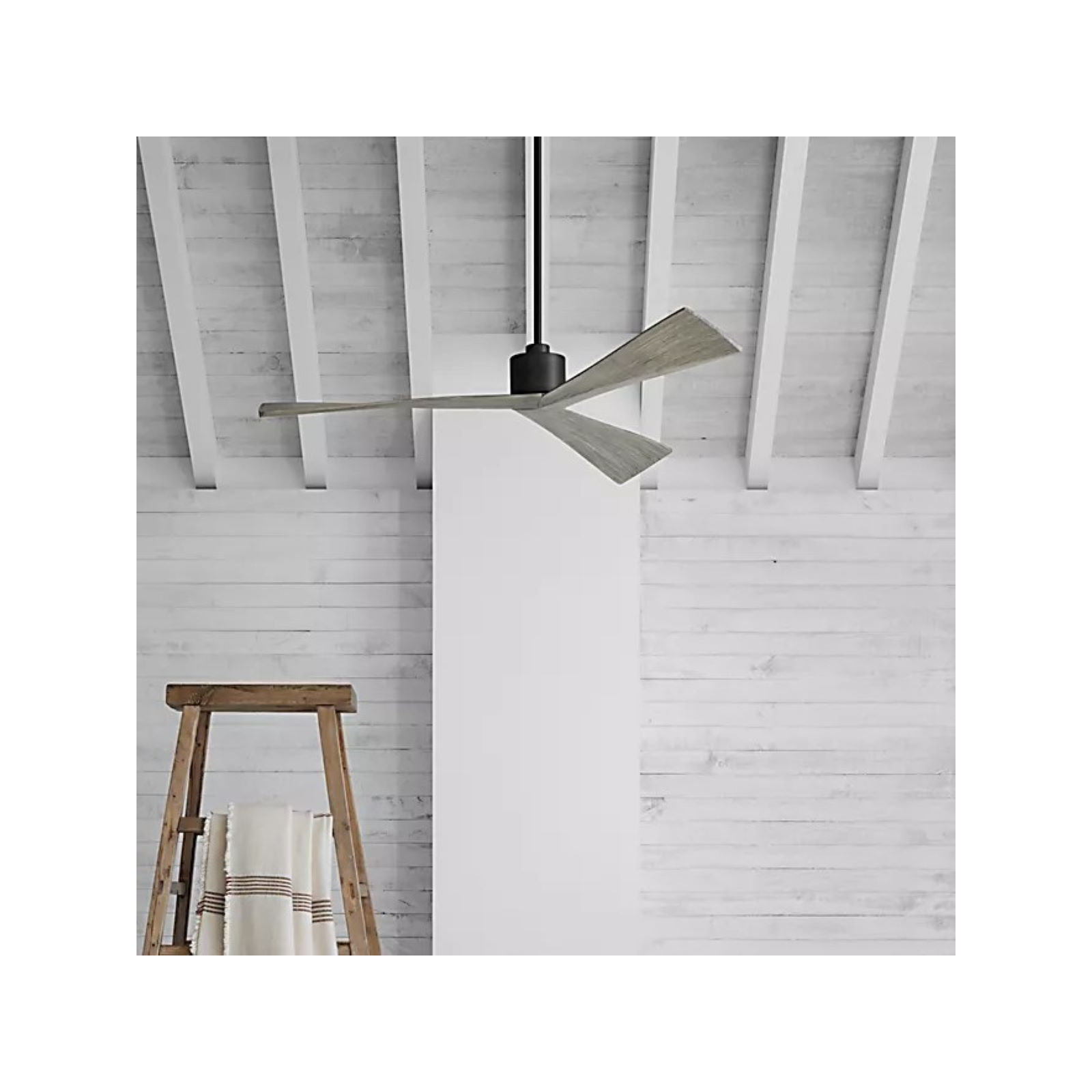 Mirage 60'' 3 Blade Ceiling Fan, Aged Pewter/Gray Weathered Oak, 60"