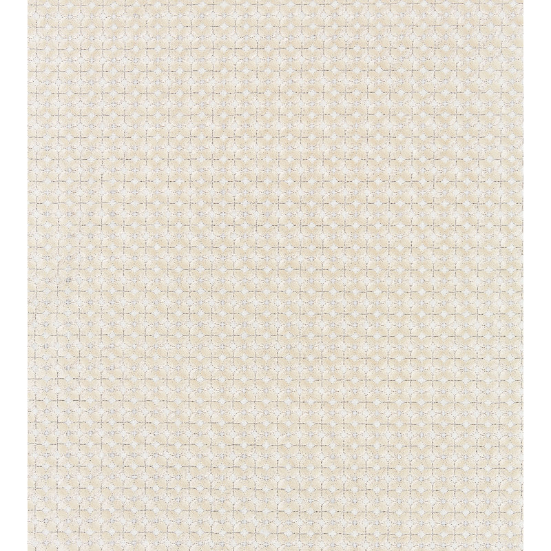 Modern Luxury Floret Embroidery Fabric, Champagne