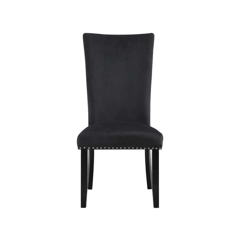 CHAISES NOIR JHOANNA (ENSEMBLE DE 2)