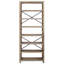 Riem 200cm H Solid Wood Standard Bookcase