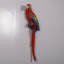 Statue perroquet Ara rouge