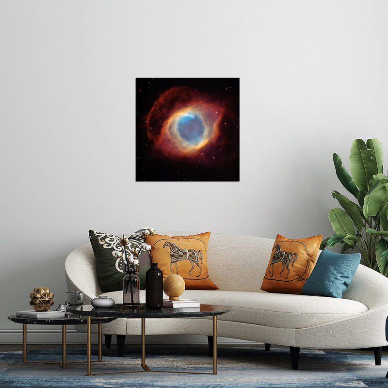 " Helix (Eye Of God) Nebula (Hubble Space Telescope) " by NASA, 24" H x 24" W x 0.25" D
