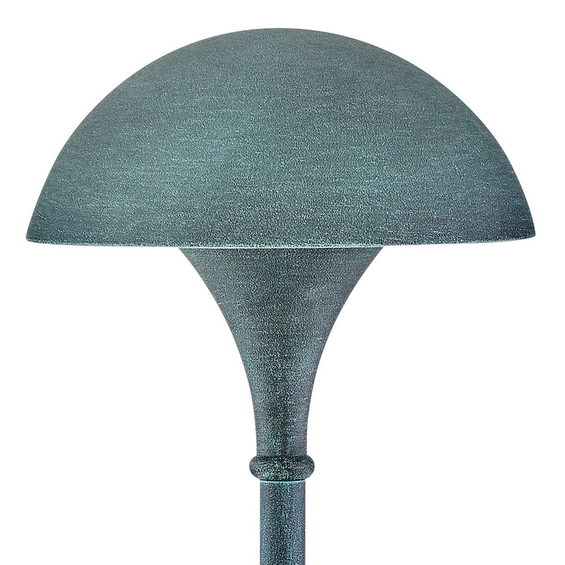Mushroom 120V Aluminum Outdoor Path Light