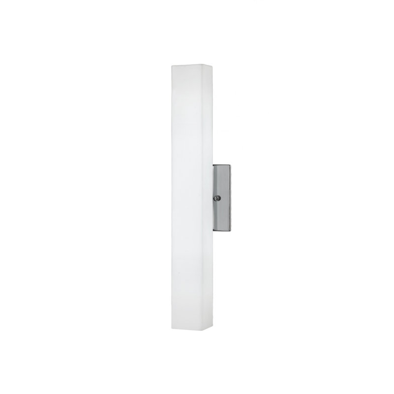1 - Light LED Bath Sconce, Brushed Nickel