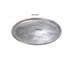 Assiette décorative, aluminium vieilli texturé rustique rond 10 pouces