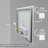 Led Bathroom Mirror With Backlit, 3 Colors Temperature & Dimmable Brightness Light Anti-fog Tempered Glass Bathroom Vanity Mirror-1925168062-1916004774