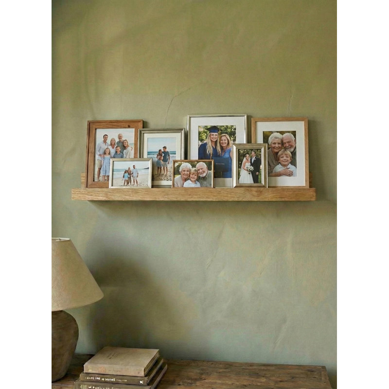 Tablette murale flottante, H 2,5 po x L 48 po x P 4 po, Safran