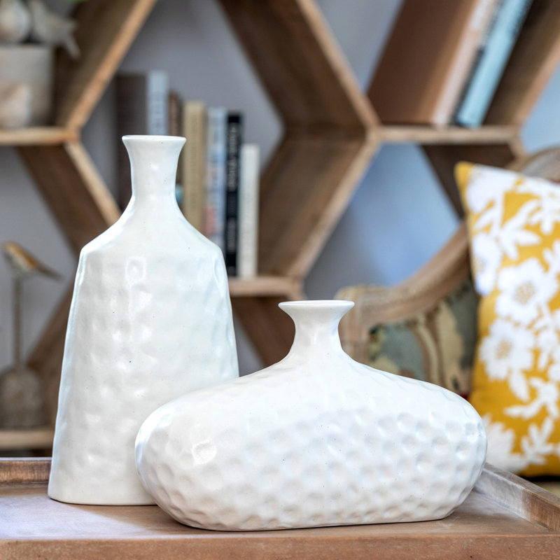 Rustic Modern Handmade Stoneware Table Vase