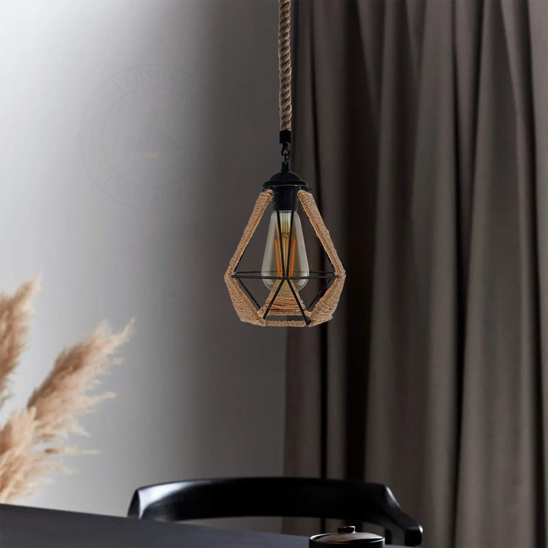 Cosimo 1 - Light Black LED Pendant, No
