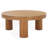 Rutherford Round 3 Leg Wood Coffee Table-2080968545