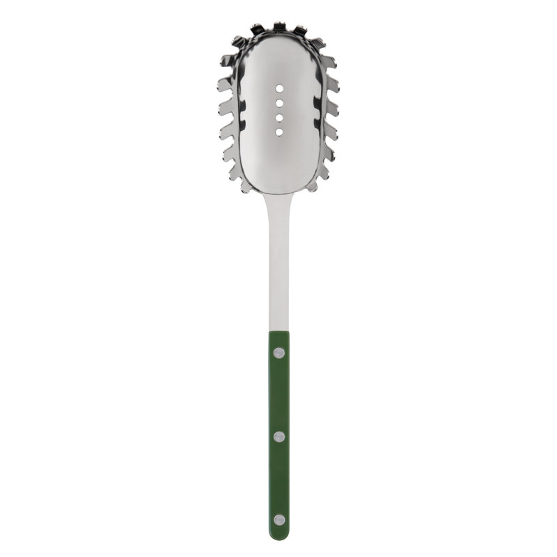 Bistrot Solid Pasta Scoop, Green