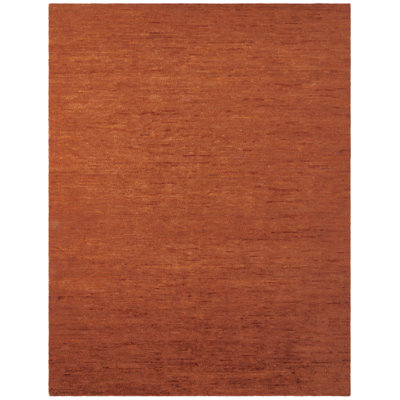 Schwenzer Sunset Ember Hand-Knotted Wool Area Rug