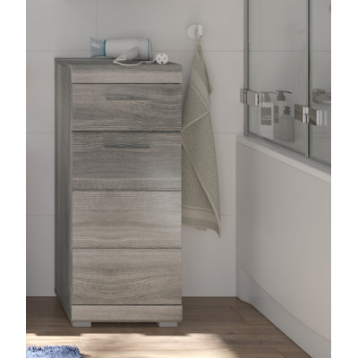 Aullville Freestanding Bathroom Cabinet