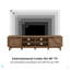 Meuble télé rustique à rangement ouvert pour téléviseur de 80 po ou moins Barndoor-188035406