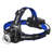 FixtureDisplays® 1000 LM LED Rechargeable Headlamp 3 Lighting Modes Zoomable with Motion Sensor 90°Angle Head Lights for Adult Outdoor Camping, Fishing, Running, Cycling, Emergency 16036