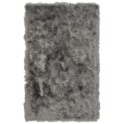 Tapis titane touffeté à la main Cimah 