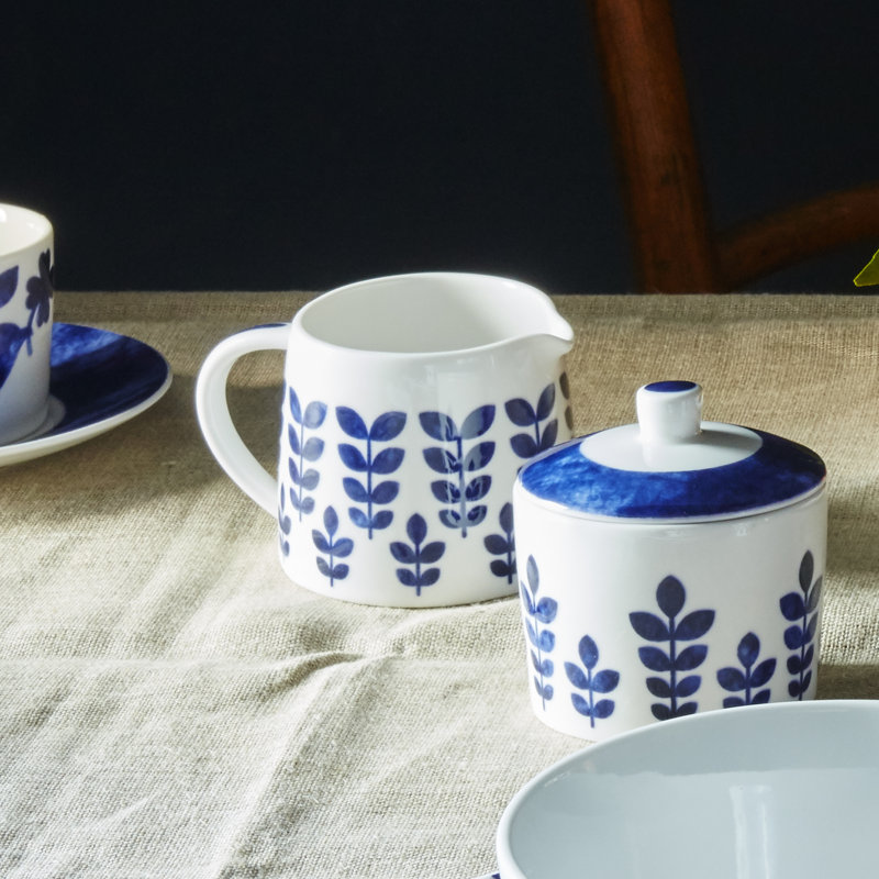 Ensemble sucrier et crémier Noritake Sandefjord