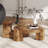 2-Piece Modern Round Nesting Coffee Table Set For Home & Apartment-891189533-891189530