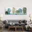 «Abstract Forest» par On Rei - reproduction d'art sur toile panoramique-54177752-54177757