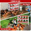 Boîtes gigognes en métal à 8 compartiments, boîtes gigognes avec pieds en métal, boîte à poules avec œufs roulants-571270882-746780185