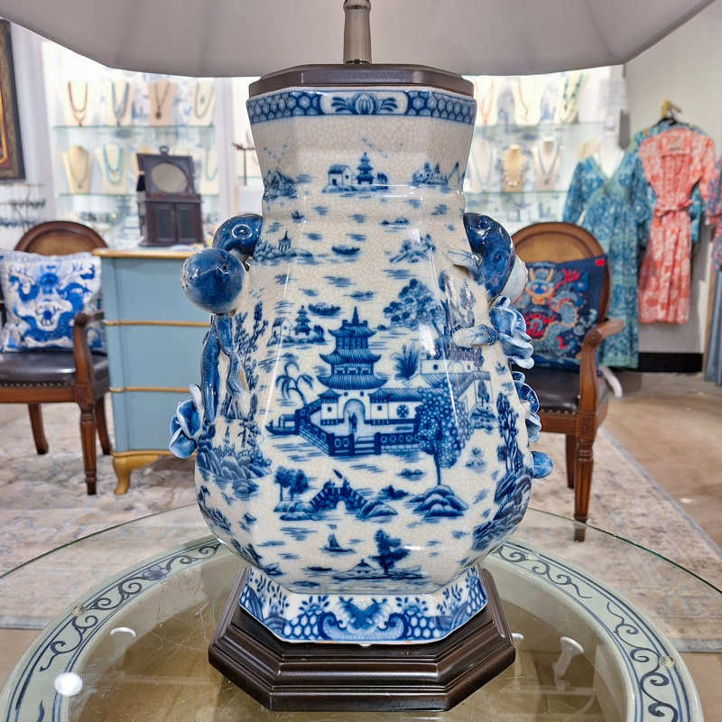 Blue Willow Table Lamp