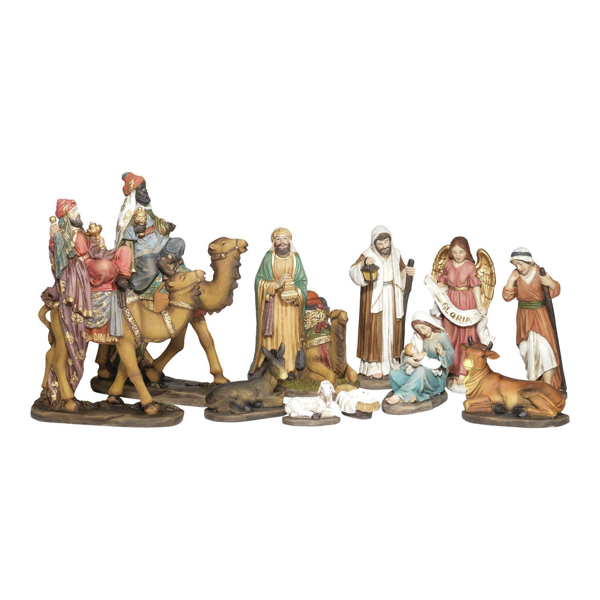 The Holiday Aisle® Christmas Decorative Nativity Set | Wayfair