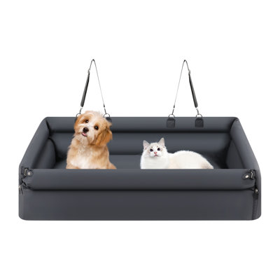 Lit de siège de voiture portable pour chiens et chats