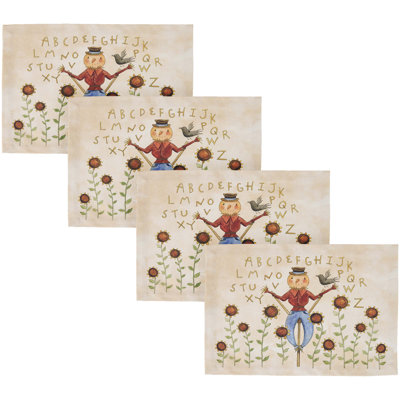 Ensemble de 4 napperons Berrian