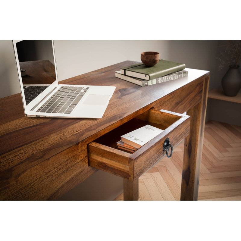 Bucharest Solid Wood Base Writing Desk