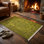Tapis vert Chartreuse