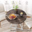 80Cm Round Dining Table Wooden Kitchen Table W/ Pedestal Base