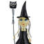 Figurine de sorcière d'Halloween aux grands yeux « Stephy »