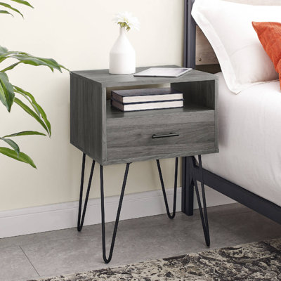 Biskoupky 45cm W Manufactured Wood Bedside Table