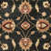 Klose Oriental Black/Ivory Area Rug