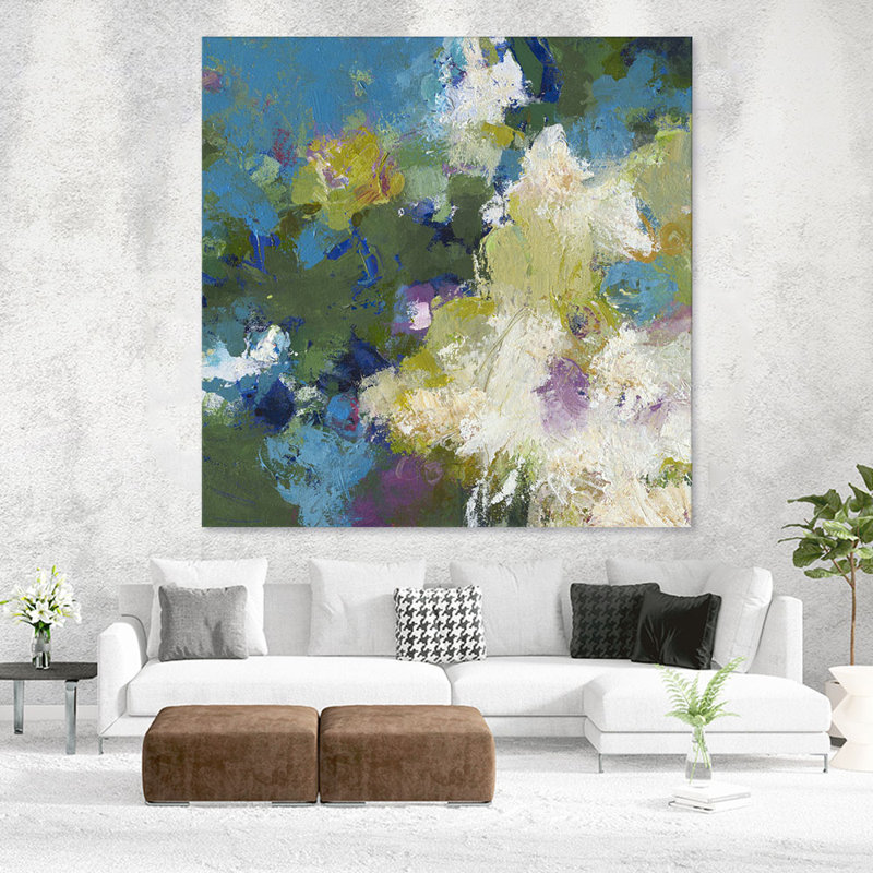 «Growing Season» par Janet tantne - reproduction d'art sur toile, H 54 po x l 54 po x P 1,5 po