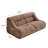 Boneless 63'' Chenille Upholstered Memory Foam 2-seater Sofa-1599203666