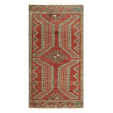 One-of-a-Kind 1'8x3'3 Hand Knotted Area Rug