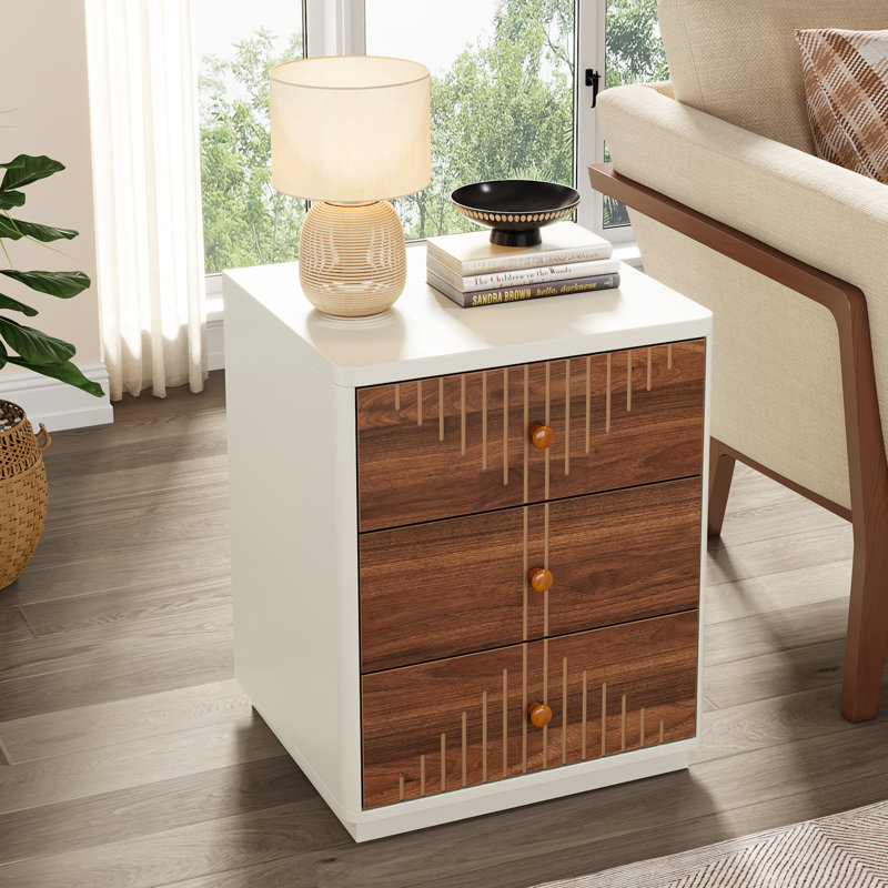 Jerremy 21.65 " W Unfinished Bachelor's Chest Nightstand, Individual
