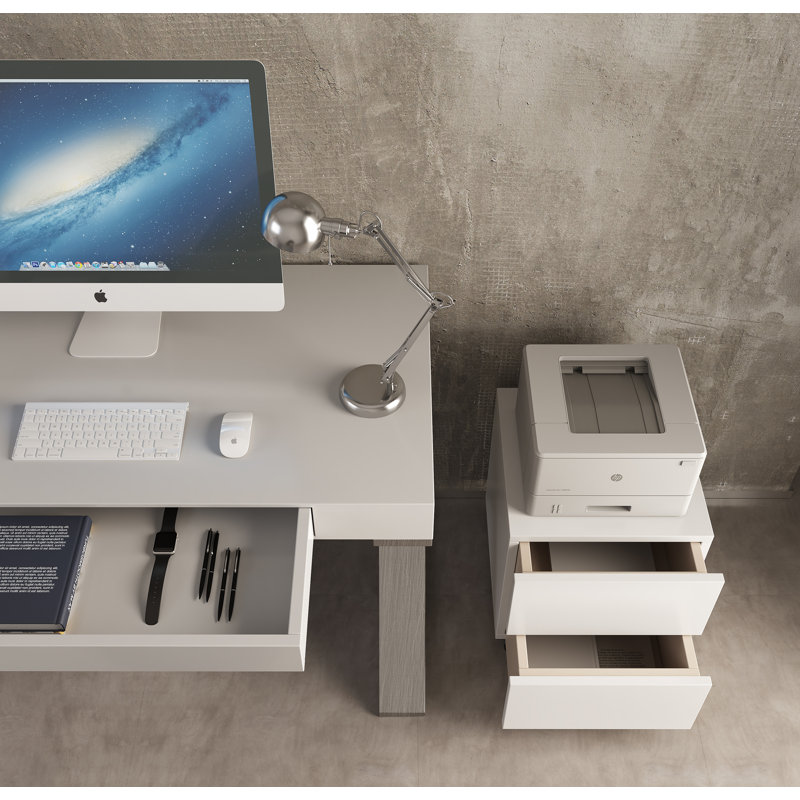 Anisty Metal Base Writing Desk
