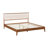 NTC Ruby Solid Wood Bed Frame with Spindle Headboard and Silent Slats, Bed Frame-1329964555-1329964565
