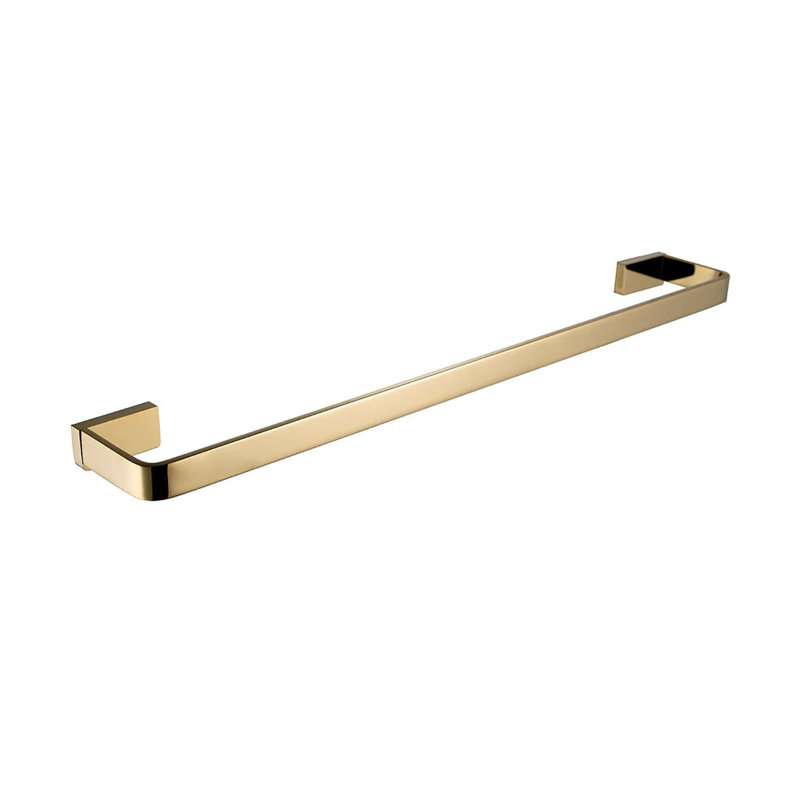 Towel Bar, Brushed Gold, 1.18" H x 23.6" W x 3.34" D