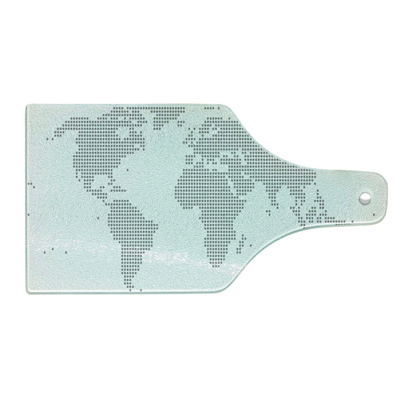 Planche à découper en verre trempé Ambesonne