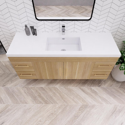 Ensemble de meuble-lavabo simple 59 po Berner