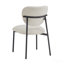 3 - Piece Dining Set,Upholstered Dining Chairs With Metal Legs & Round Dining Table