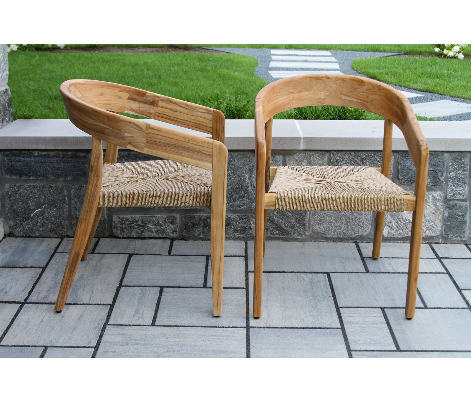 Estate Stackable Patio Armchair, Tan