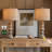 24.75 "farmhouse resin light with USB,suitable for corridors,rooms,bedrooms (including light bulbs)