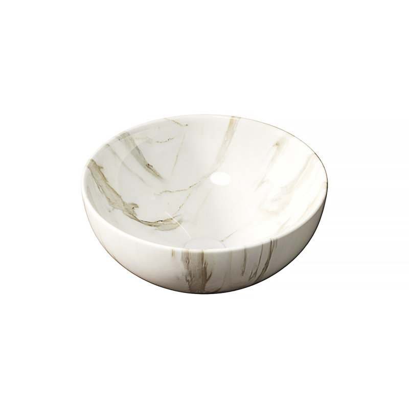 14'' Bathroom Sink, White